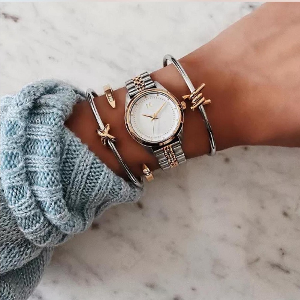MVMT Silver and Gold Women's Watch